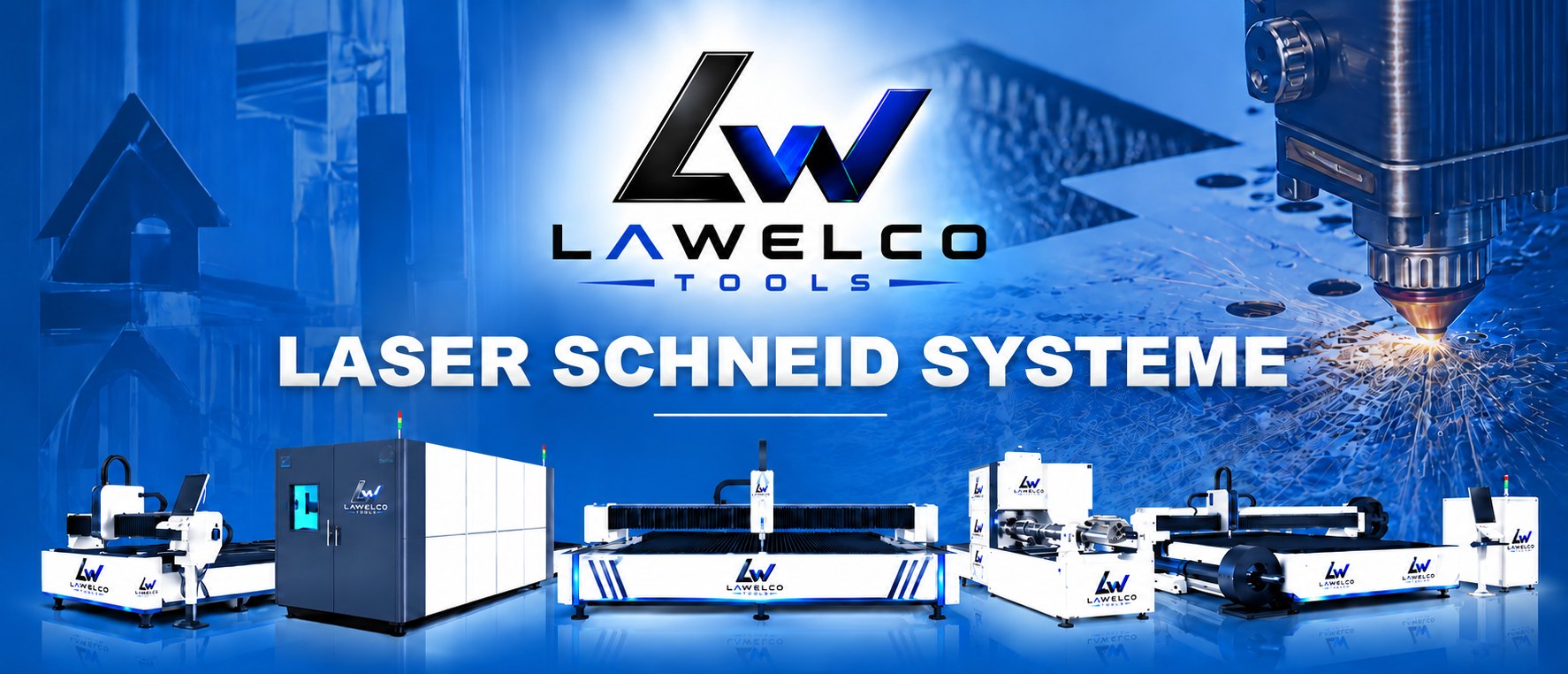 Lawelco Laserschneidsysteme – Übersicht der Maschinen