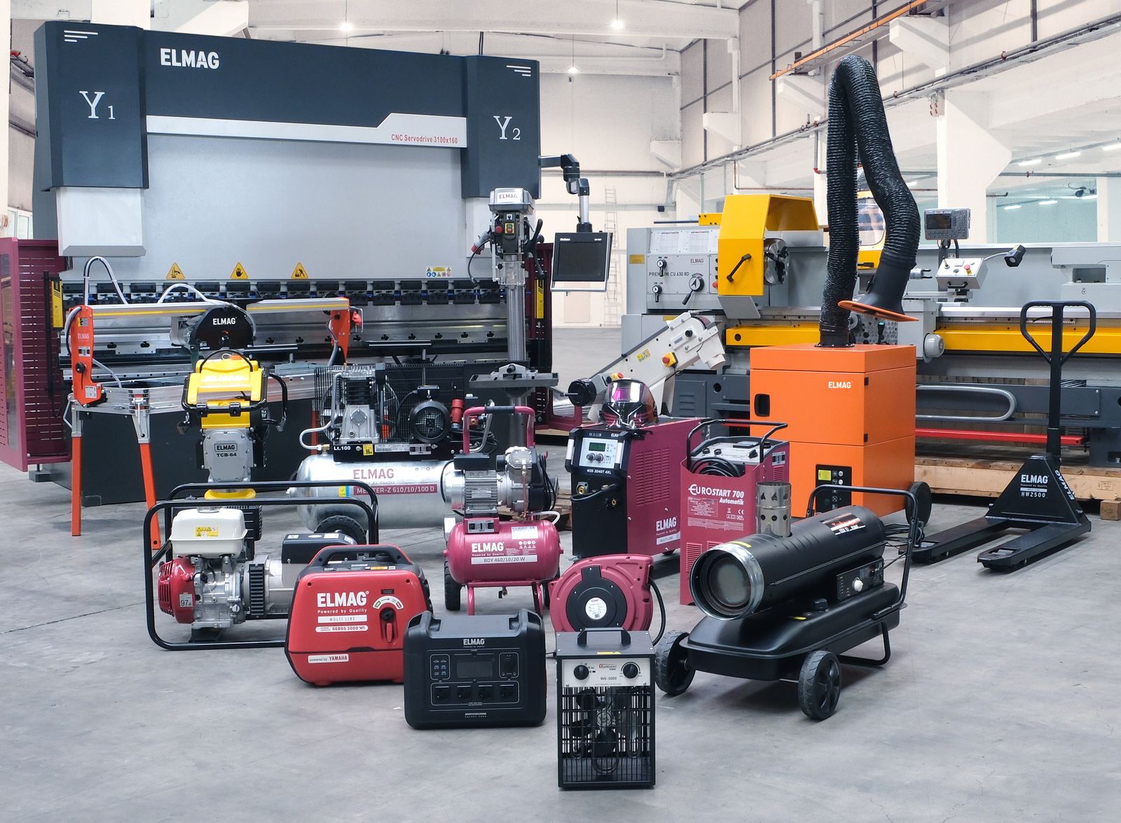 Hochwertige Schwei&szlig;- und Maschinentechnik